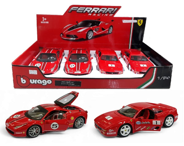 Ferrari F355 Challenge - Escala 1/24 - Burago - (Sin caja)