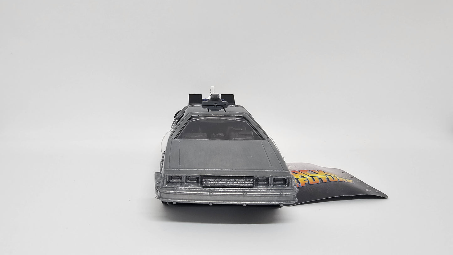Auto Delorean Volver Al Futuro Parte II Time Machine 1/32 Marca JADA