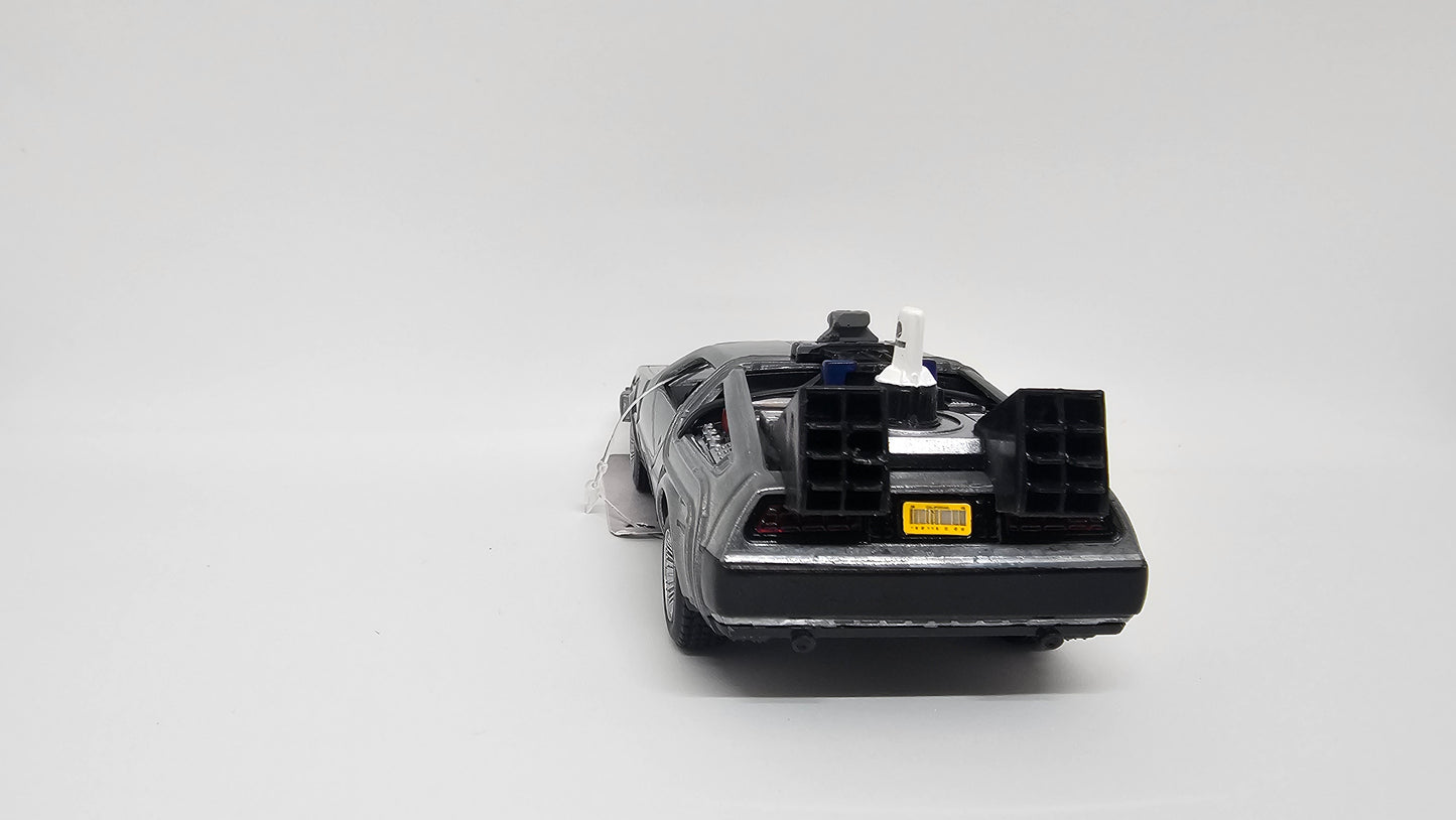 Auto Delorean Volver Al Futuro Parte II Time Machine 1/32 Marca JADA