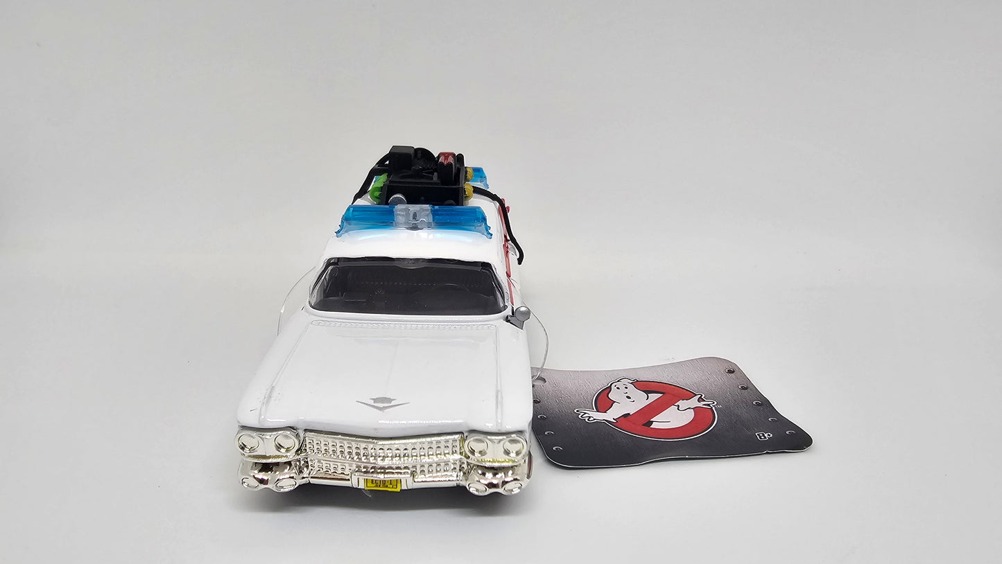 Auto Cazafantasmas Ecto-1 Metal Escala 1/32 Jada