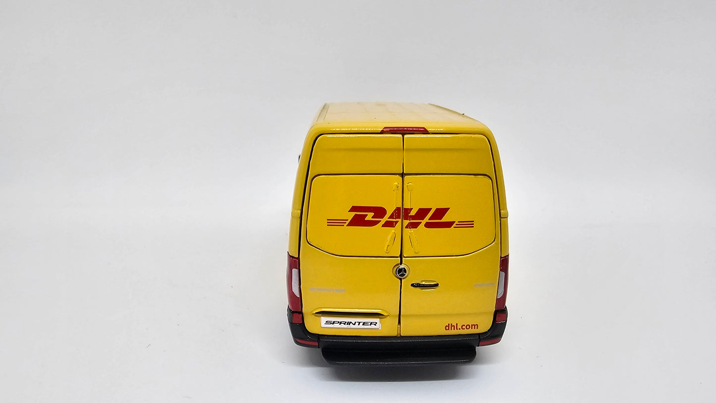Mercedes Benz Sprinter DHL Escala 1/48 Kinsmart