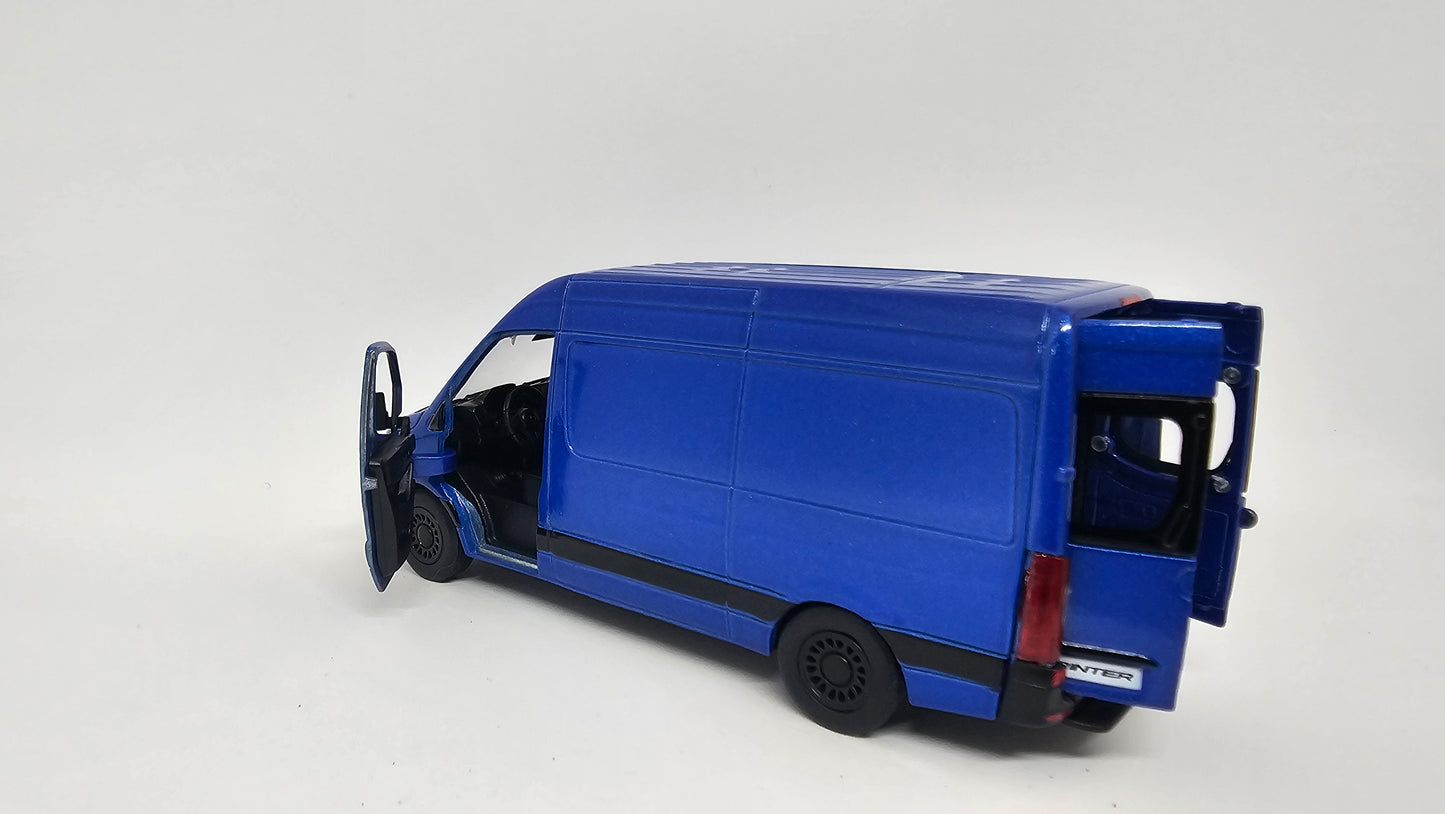 Mercedes Benz Sprinter Furgon Techo Alto Escala 1/48 Kinsmart