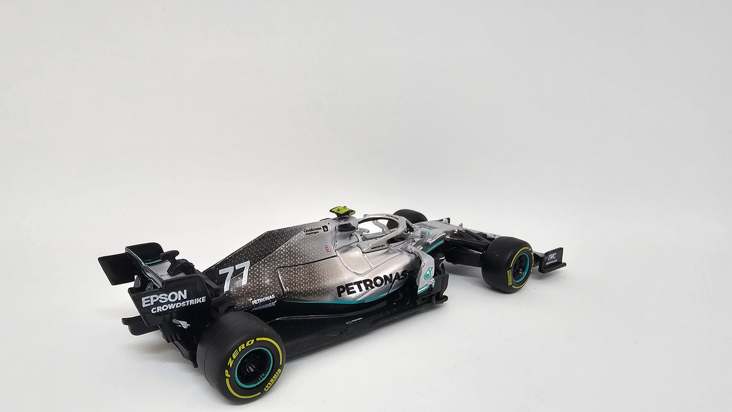 Mercedes AMG F1 W10 EQ POWER+ #77 Valtteri Bottas - 2019 - F1 Burago Escala 1/43