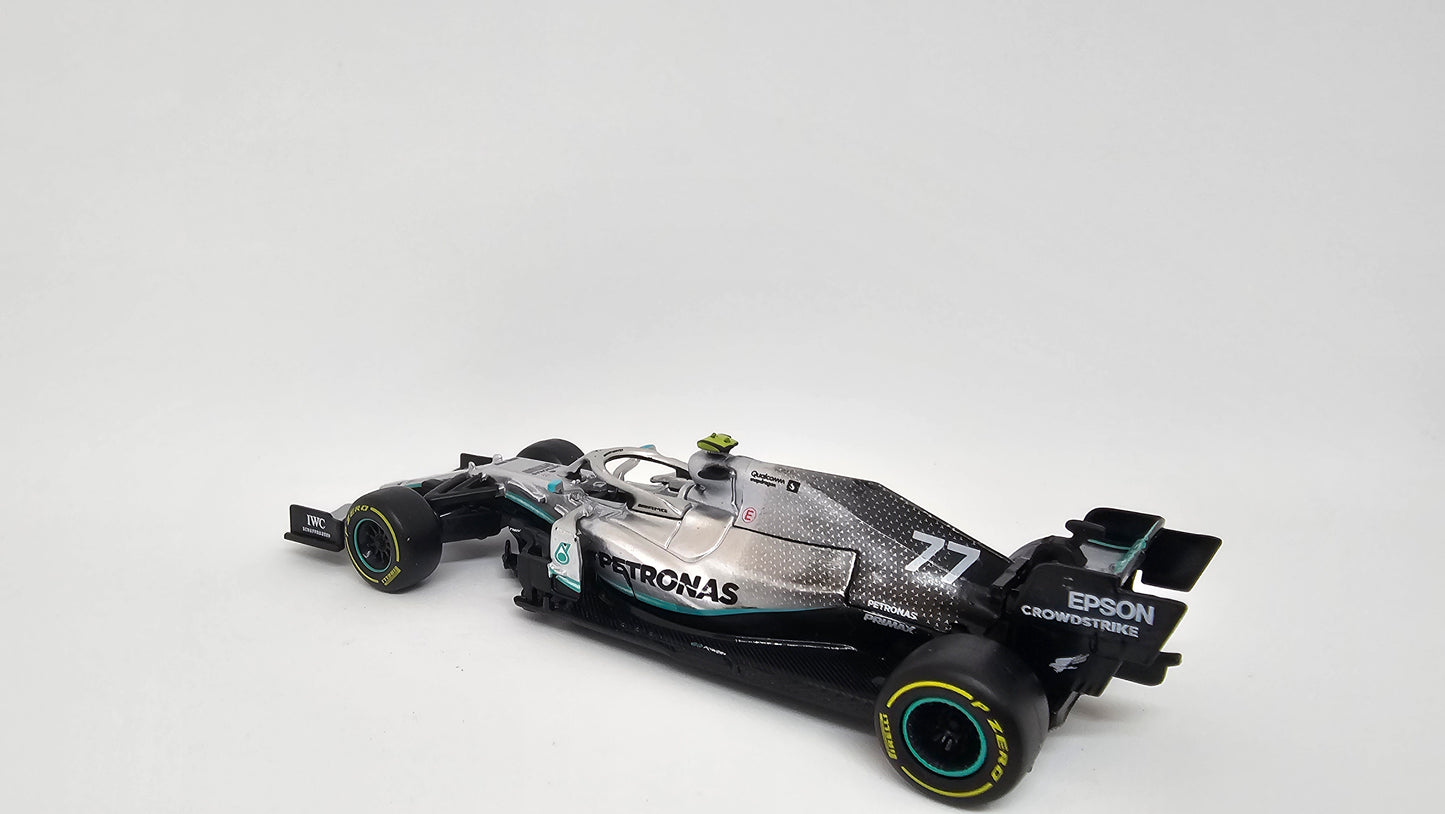 Mercedes AMG F1 W10 EQ POWER+ #77 Valtteri Bottas - 2019 - F1 Burago Escala 1/43