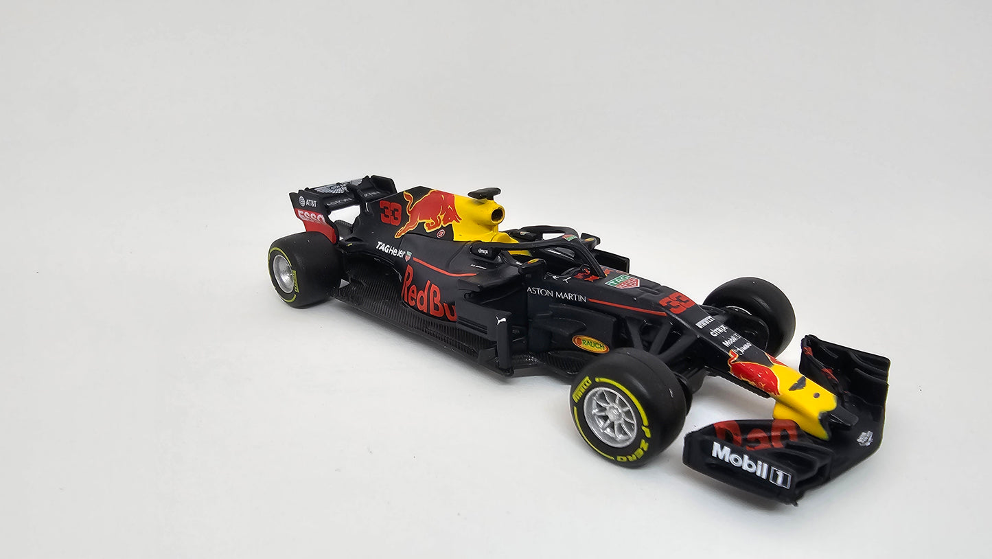 Red Bull Aston Martin F1 RB14 #33 Max Verstappen 2018 - F1 Burago Escala 1/43