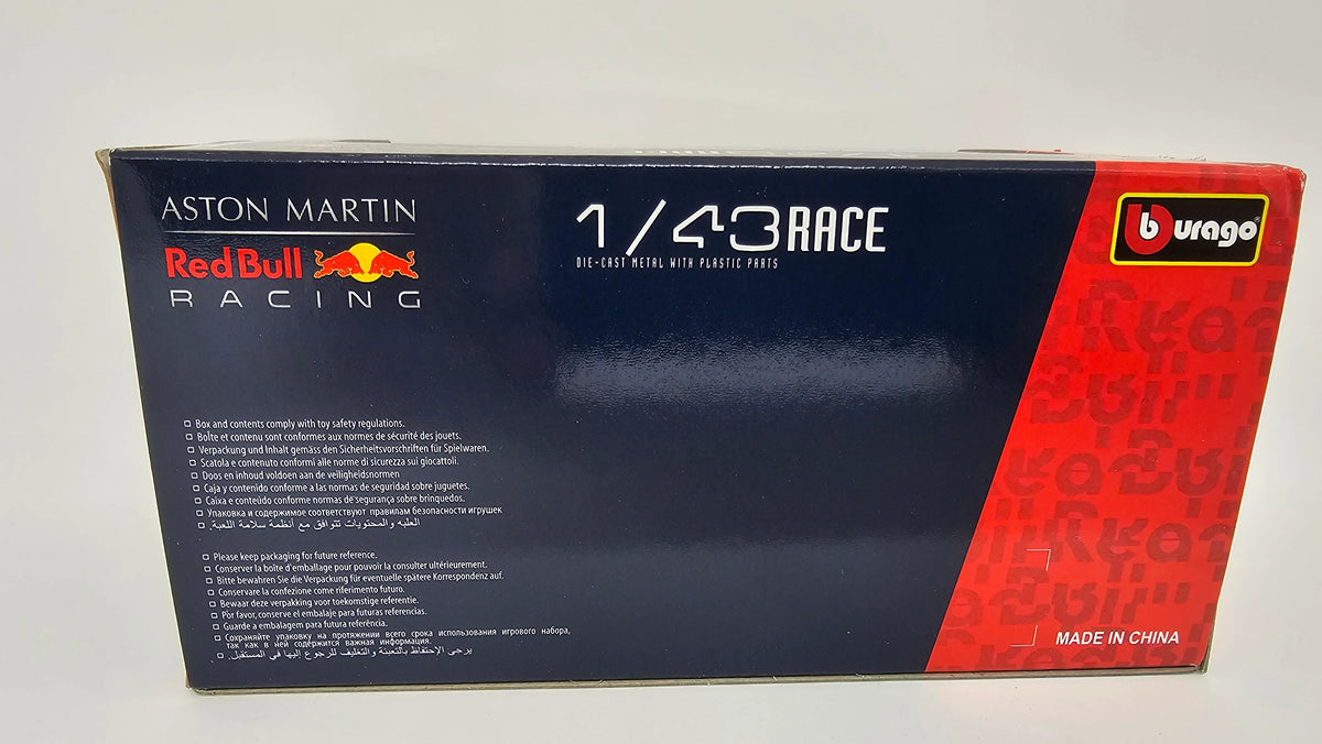 Red Bull Aston Martin Formula 1 RB14 #3 Daniel Ricciardo 2018 - F1 Burago Escala 1/43