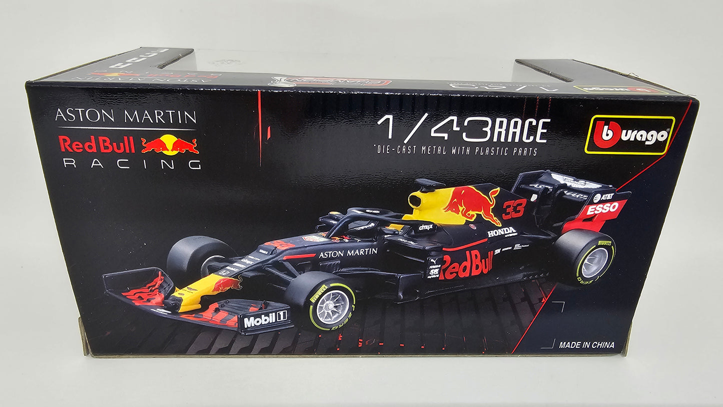 Red Bull Aston Martin F1 RB16 #33 Max Verstappen 2020 - F1 Burago Escala 1/43