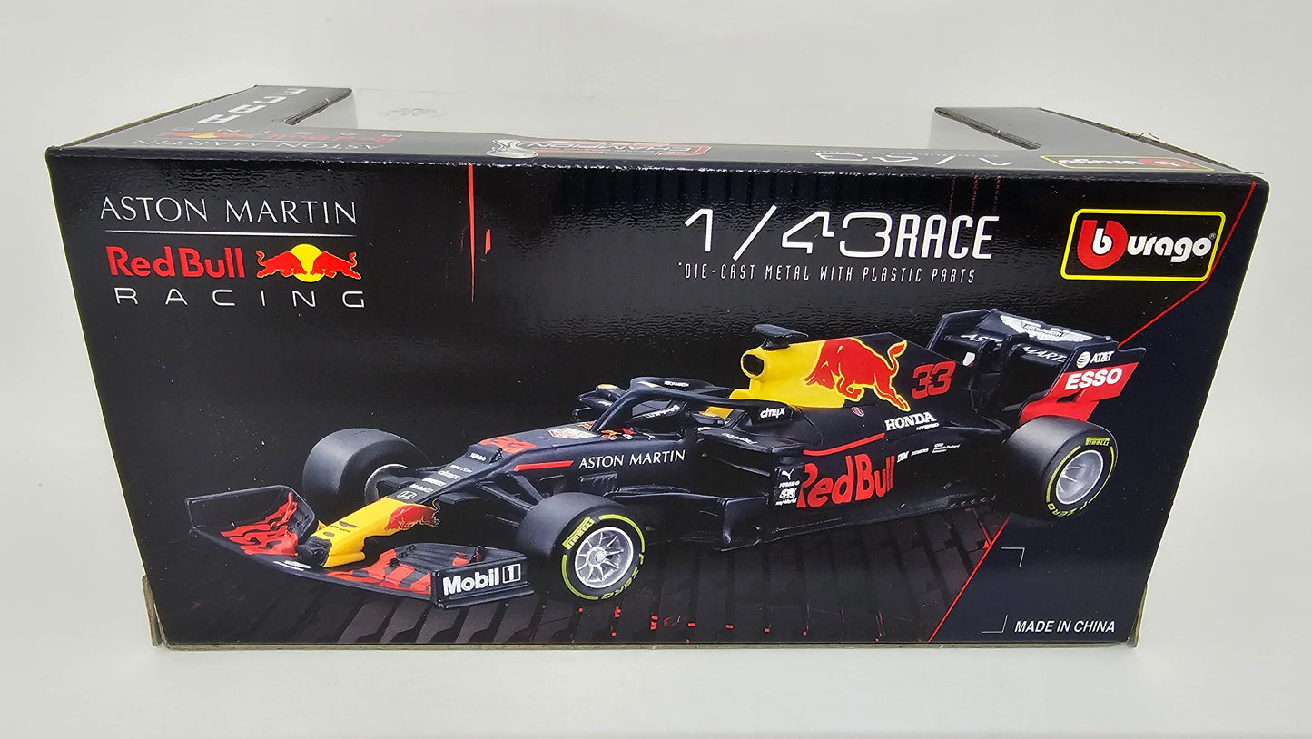 Red Bull Aston Martin Formula 1 RB16 #33 Max Verstappen 2020 - F1 Burago Escala 1/43