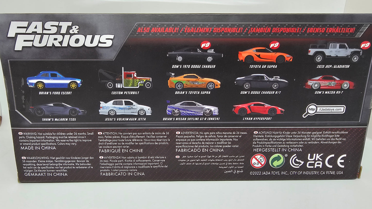 Dodge Charger Policia Civil de Rio de Janeiro - "RAPIDOS Y FURIOSOS 5" - Escala 1/24 - Jada
