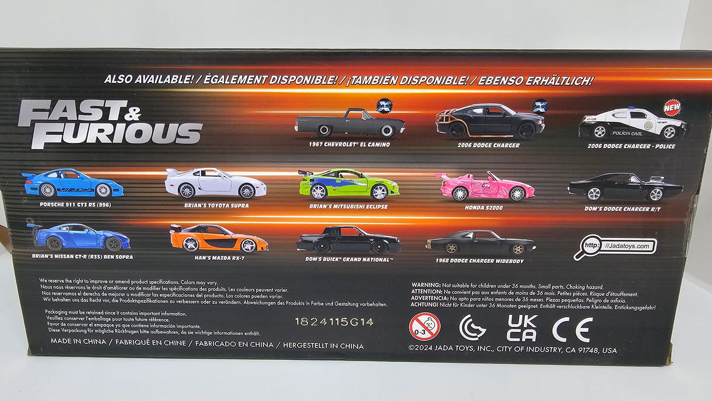 Mitsubishi Lancer Evolution VII de Brian - "RAPIDO Y FURIOSO 2" - Escala 1/24 - Jada