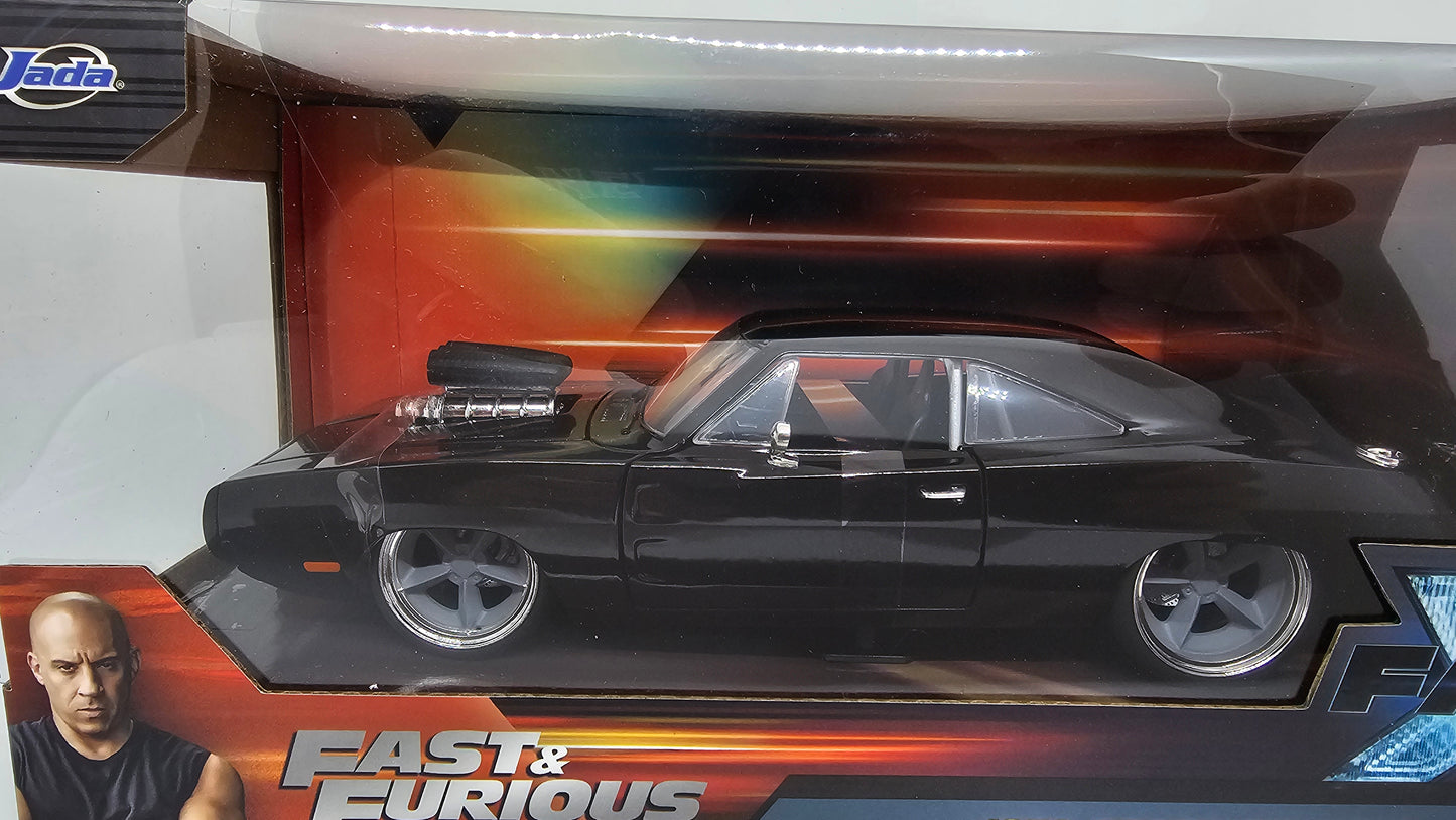 Dodge Charger 1970 de Dominic Toretto - "RAPIDO Y FURIOSO" - Escala 1/24 - Jada