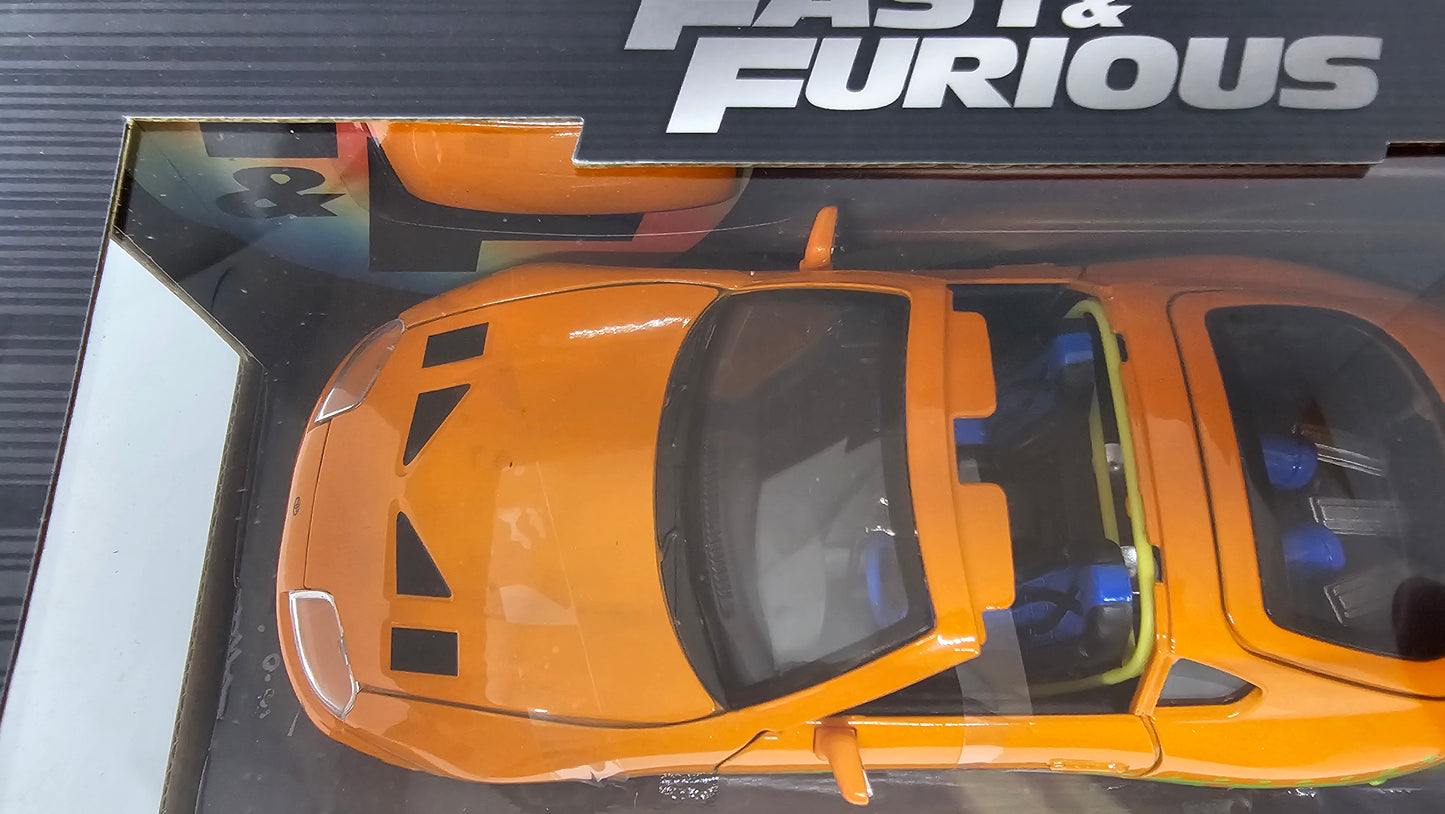 Toyota Supra 1995 de Brian - "RAPIDO Y FURIOSO" - Escala 1/24 - Jada