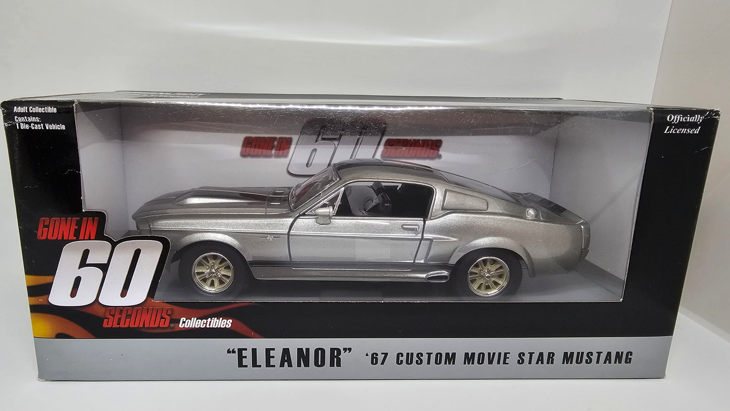 Ford Mustang Shelby GT-500 1967 "ELEANOR" Pelicula 60 Segundos - Escala 1/24 - Greenlight