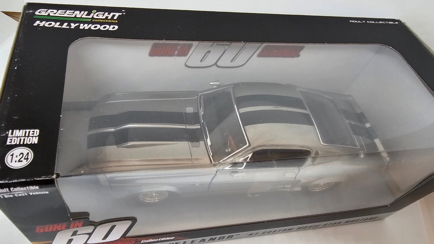 Ford Mustang Shelby GT-500 1967 "ELEANOR" Pelicula 60 Segundos - Escala 1/24 - Greenlight