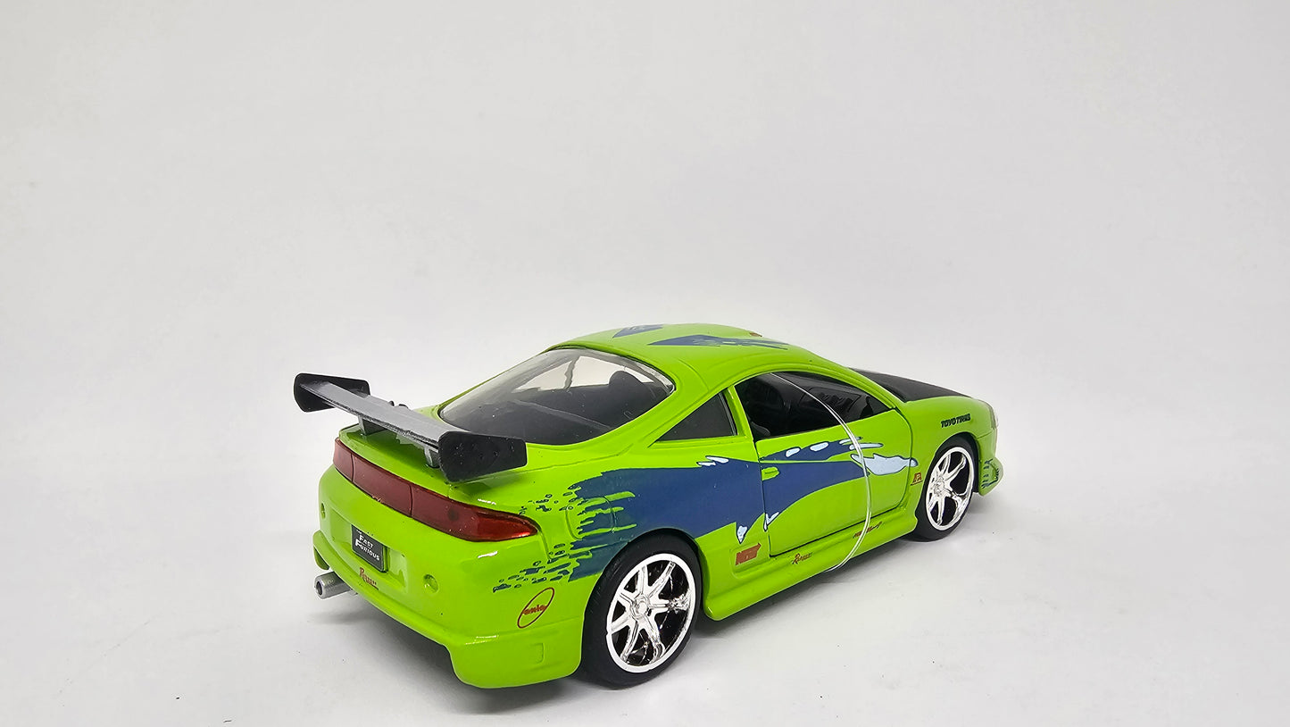 Mitsubishi Eclipse de Brian - "RAPIDO Y FURIOSO" - Escala 1/32 - Jada