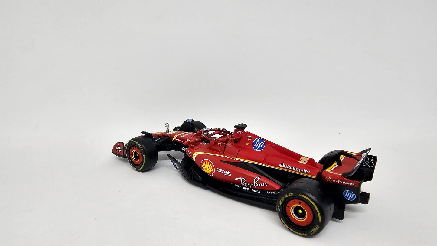 Ferrari F1 SF24 #16 Charles Leclerc - 2024 - F1 Burago Escala 1/43