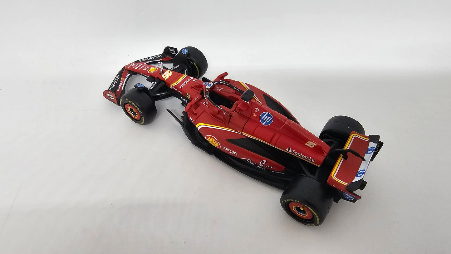 Ferrari F1 SF24 #16 Charles Leclerc - 2024 - F1 Burago Escala 1/43