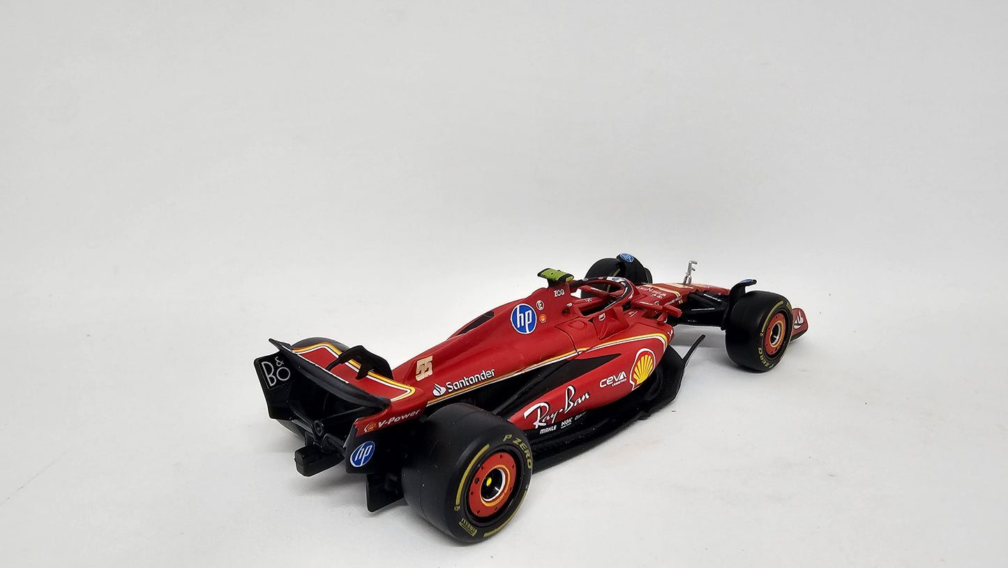 Ferrari F1 SF24 #55 Carlos Sainz - 2024 - F1 Burago Escala 1/43
