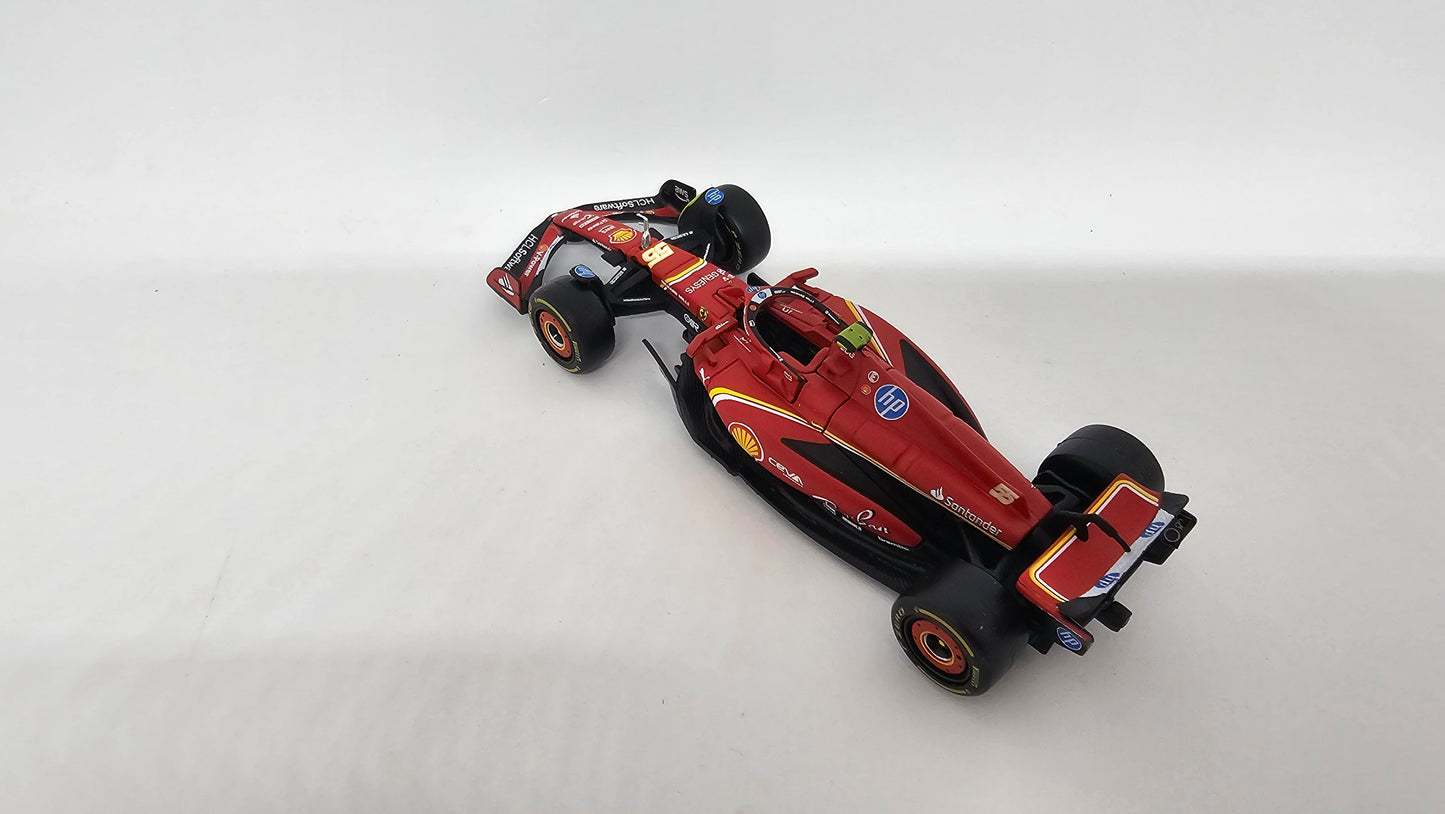 Ferrari F1 SF24 #55 Carlos Sainz - 2024 - F1 Burago Escala 1/43