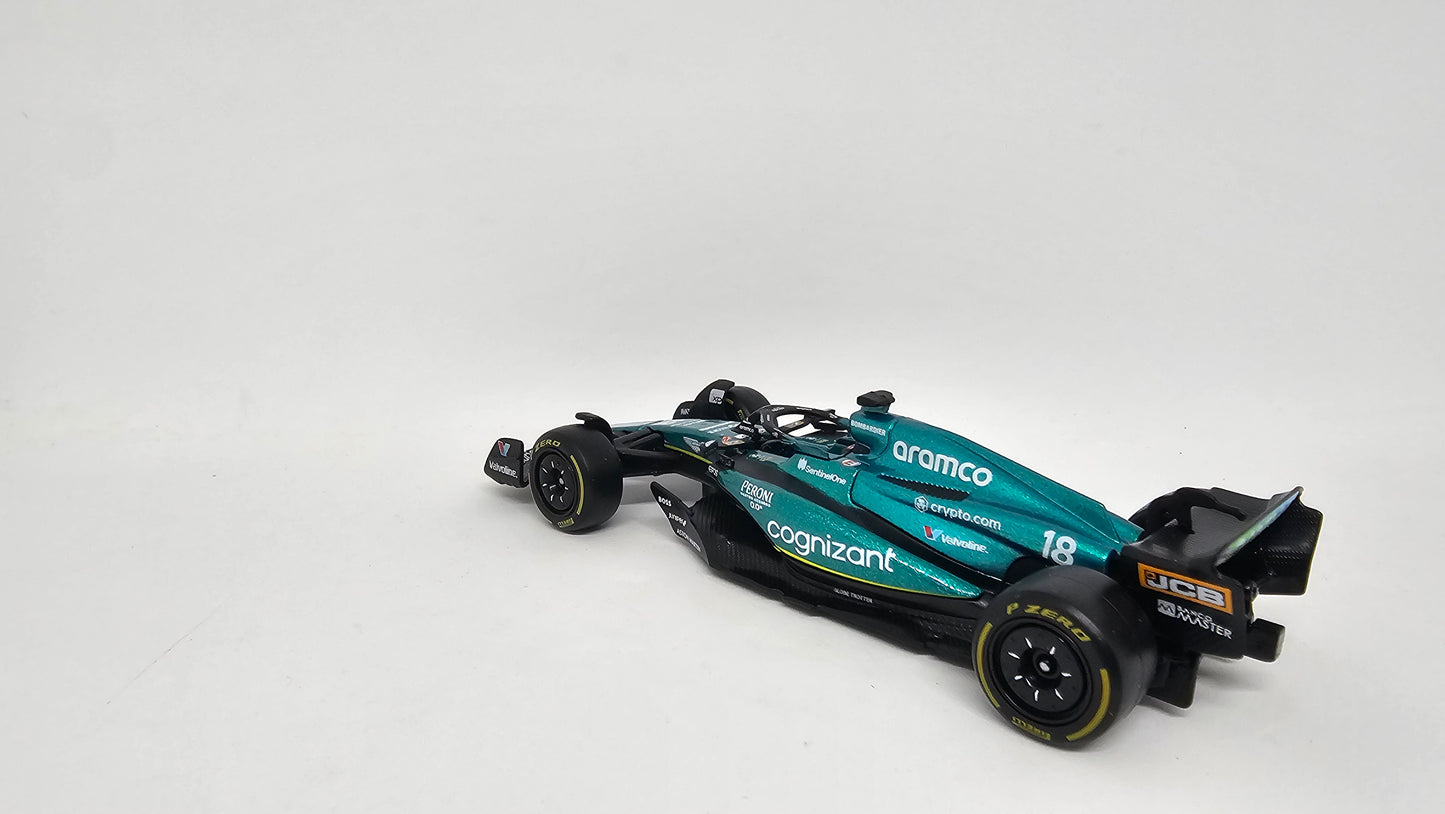 Aston Martin Cognizant Formula 1 Team AMR23 #18 Lance Stroll - 2023 - F1 Burago Escala 1/43