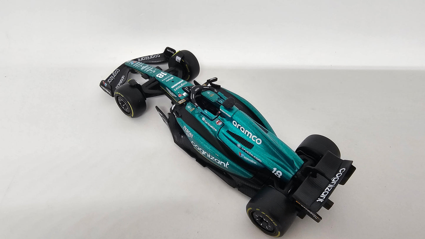 Aston Martin Cognizant Formula 1 Team AMR23 #18 Lance Stroll - 2023 - F1 Burago Escala 1/43