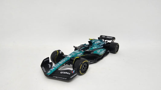 Aston Martin Cognizant Formula 1 Team AMR23 #14 Fernando Alonso  - 2023 - F1 Burago Escala 1/43