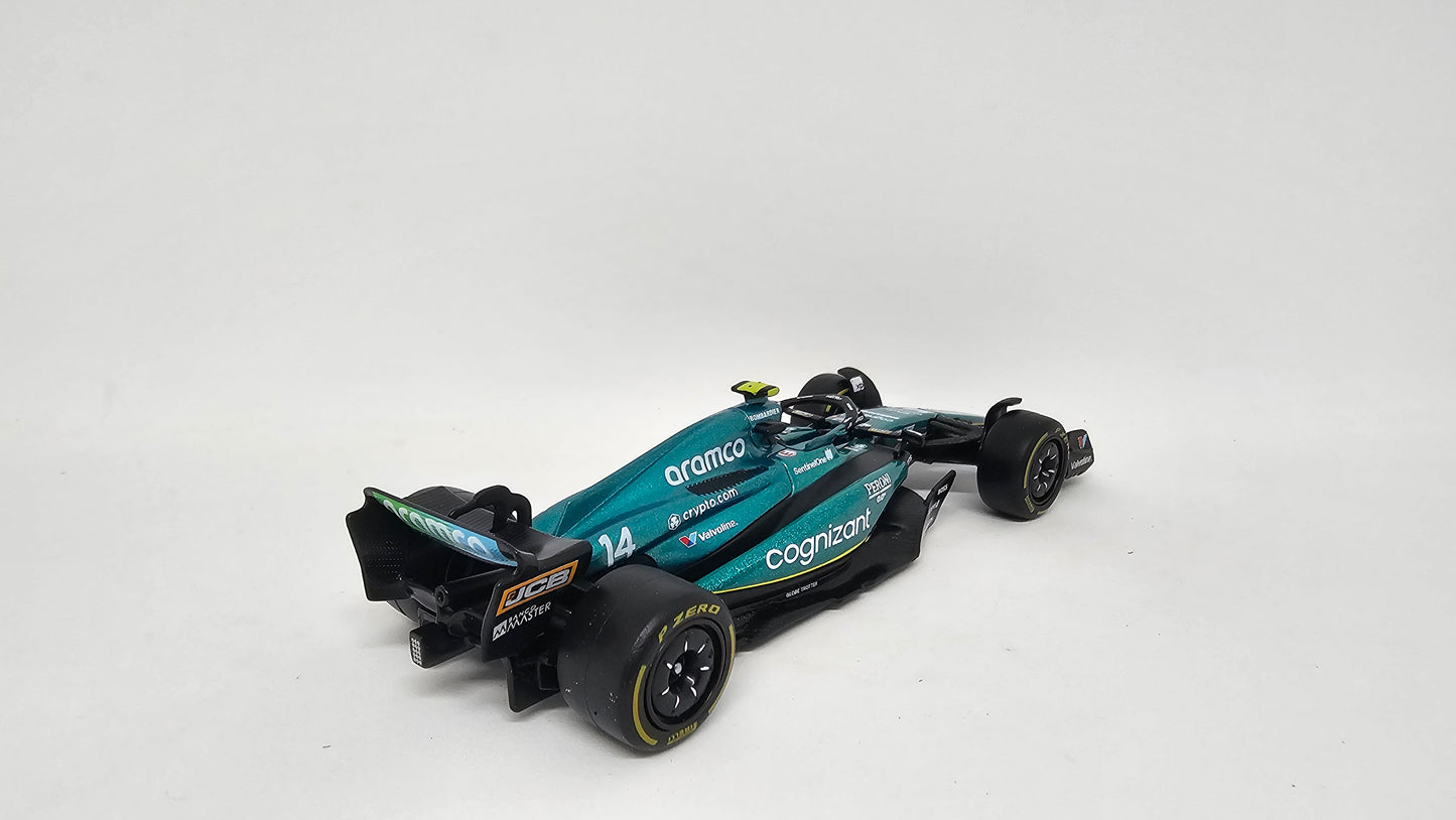 Aston Martin Cognizant F1 Team AMR23 #14 Fernando Alonso - 2023 - F1 Burago Escala 1/43