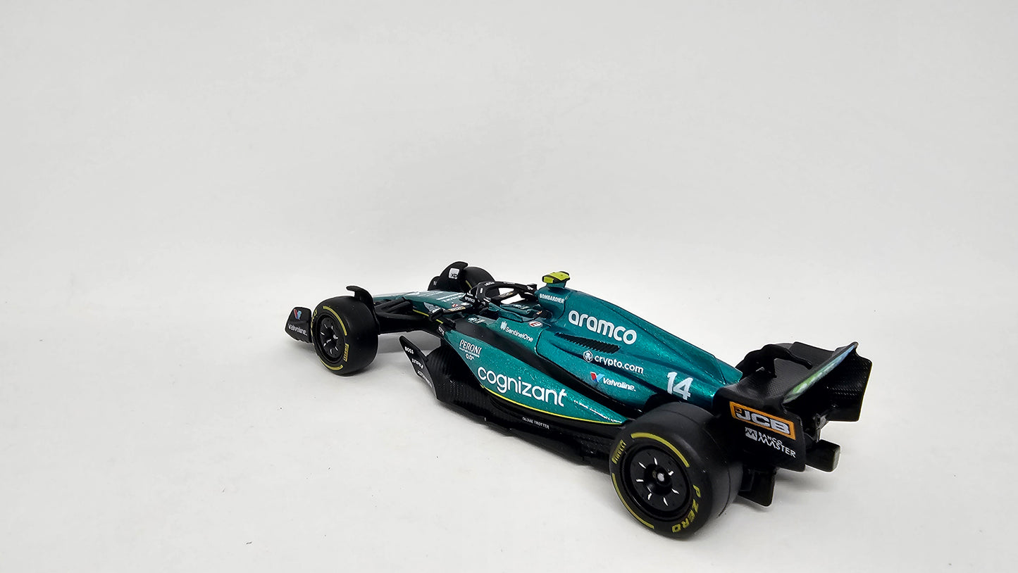 Aston Martin Cognizant F1 Team AMR23 #14 Fernando Alonso - 2023 - F1 Burago Escala 1/43