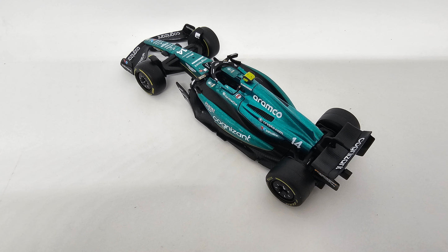 Aston Martin Cognizant F1 Team AMR23 #14 Fernando Alonso - 2023 - F1 Burago Escala 1/43