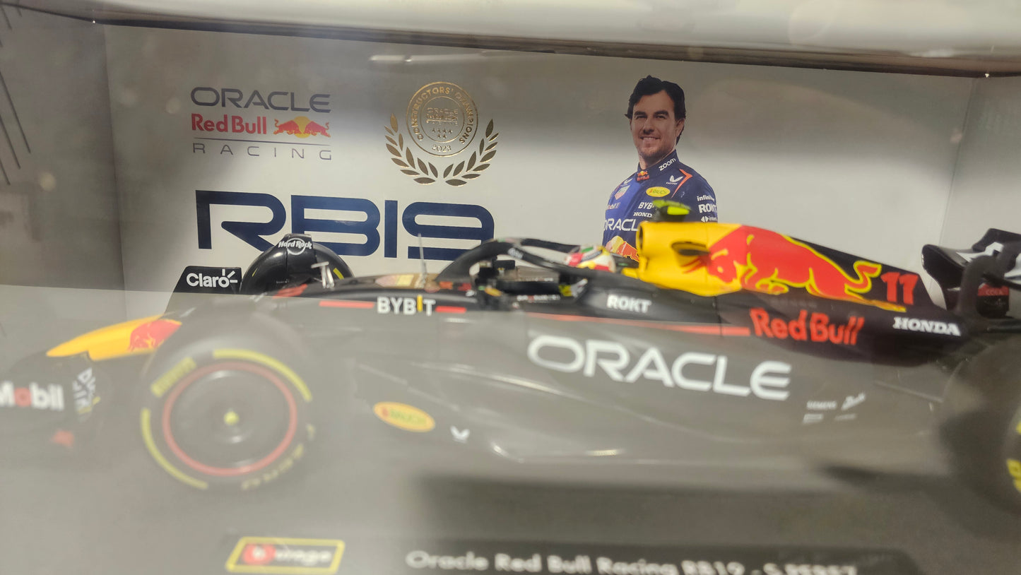 Red Bull Racing F1 RB19 #11 Sergio Perez 2023 - F1 Burago - Escala 1/18