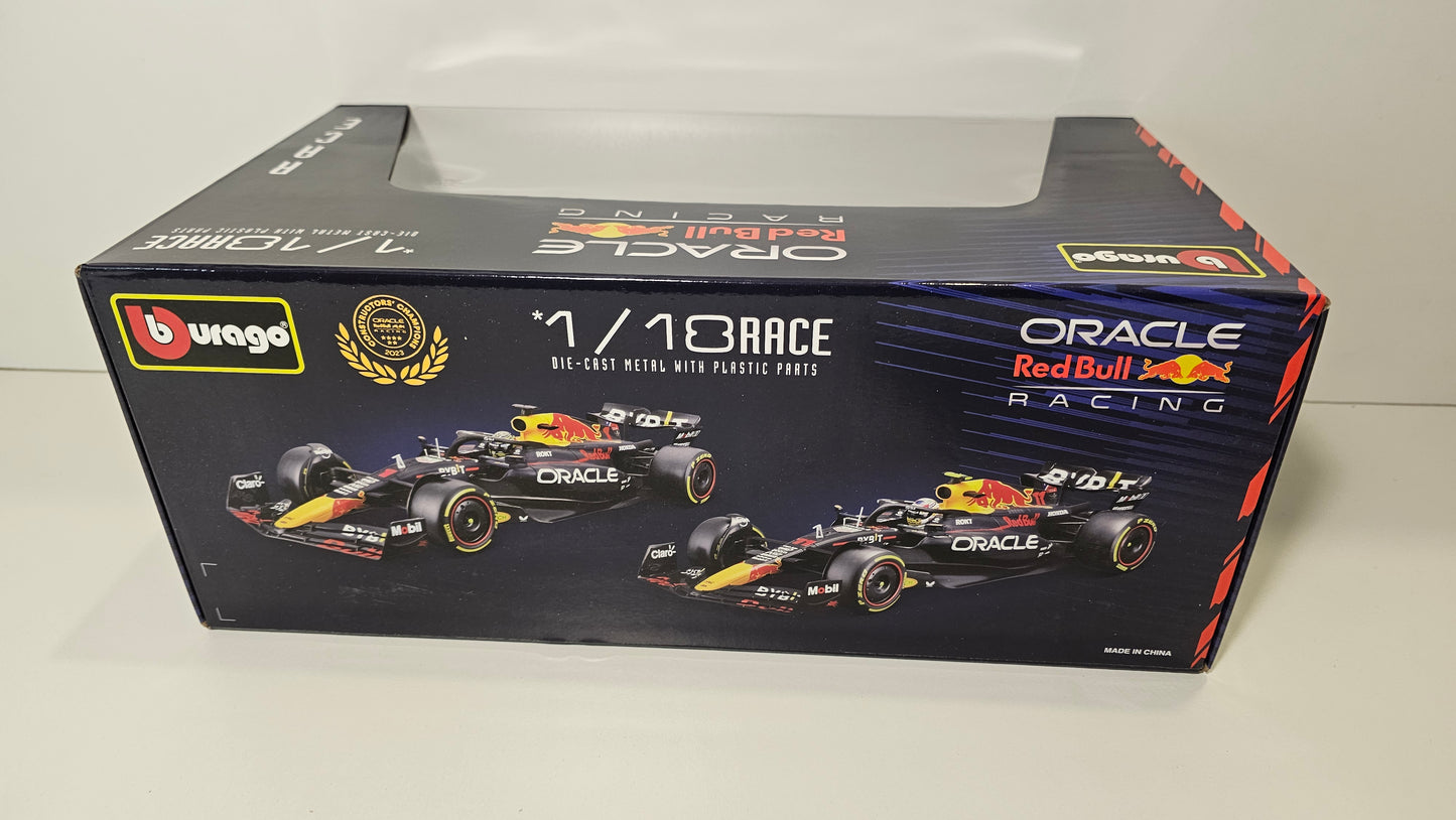 Red Bull Racing F1 RB19 #11 Sergio Perez 2023 - F1 Burago - Escala 1/18
