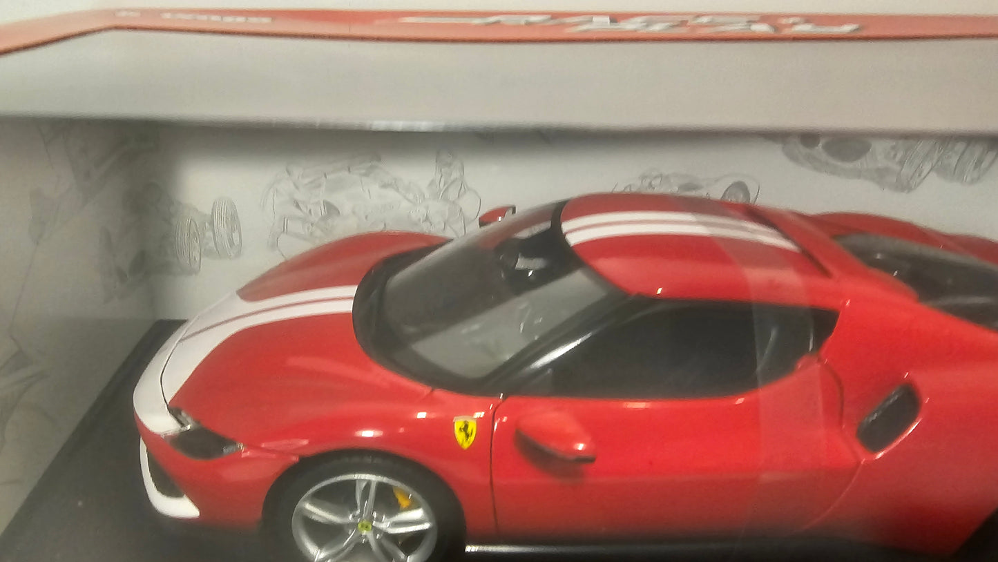 Ferrari 296 GTB ASSETTO FIORANO - Escala 1/18 - Burago