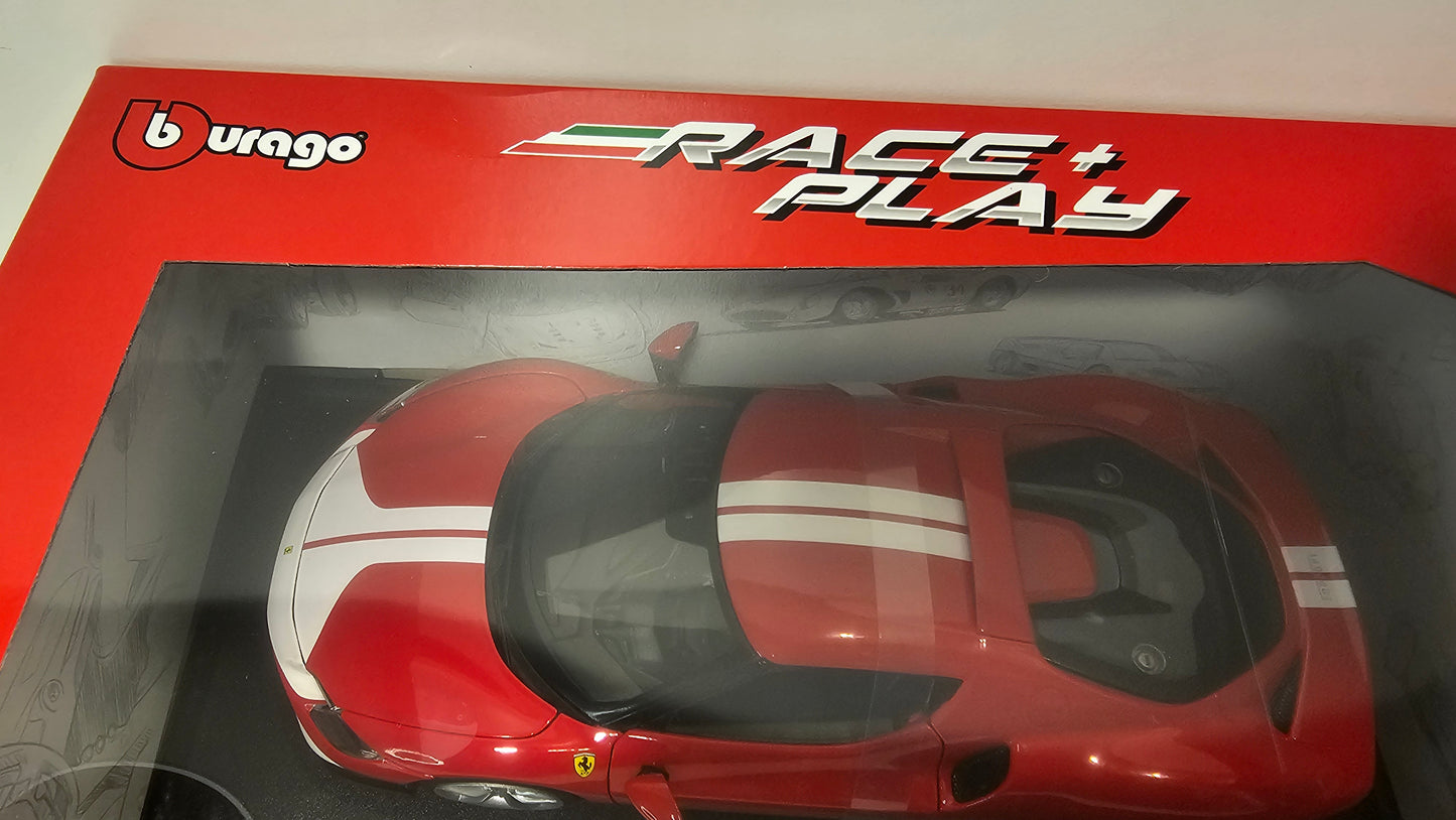 Ferrari 296 GTB ASSETTO FIORANO - Escala 1/18 - Burago