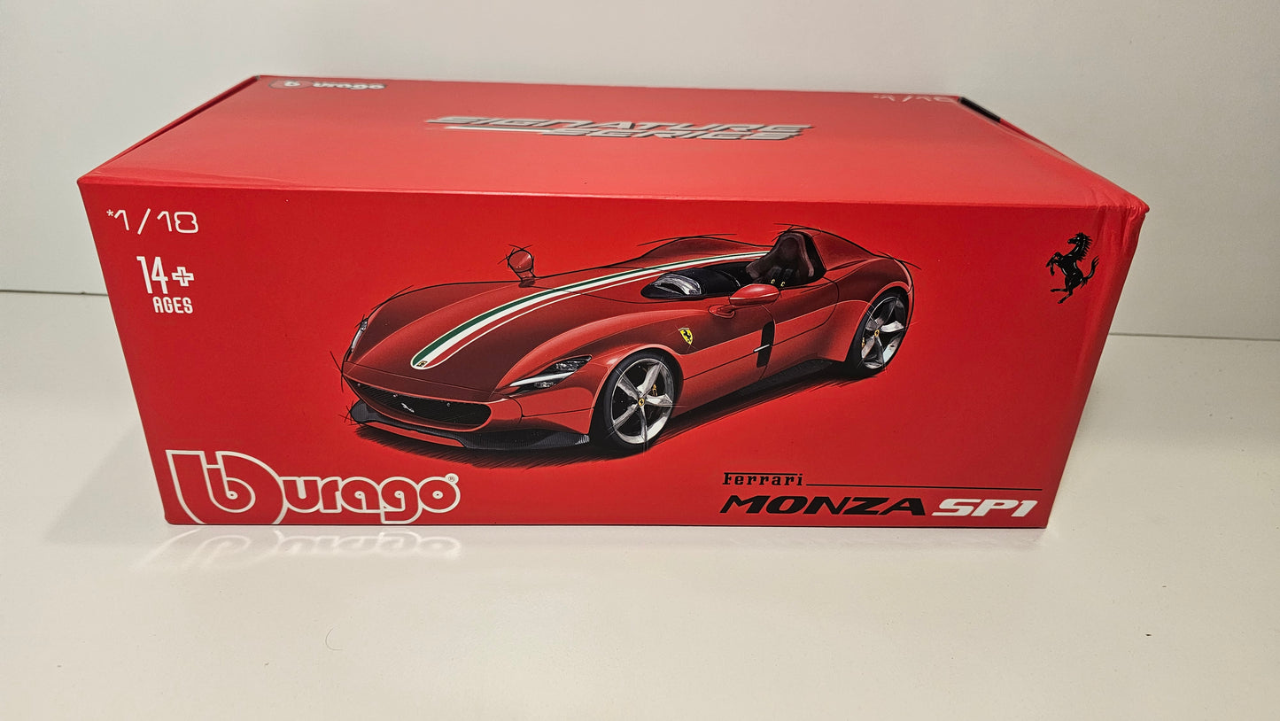Ferrari MONZA SP1 - Escala 1/18 - Burago