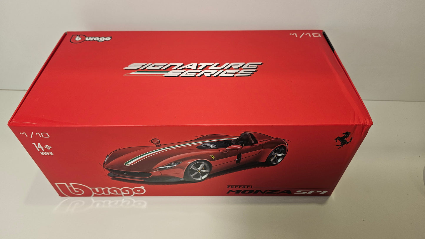Ferrari MONZA SP1 - Escala 1/18 - Burago