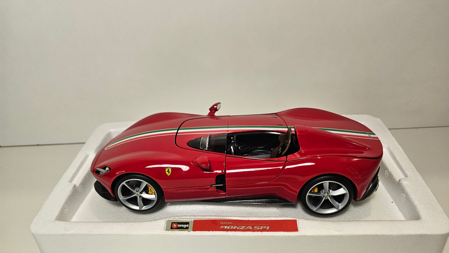 Ferrari MONZA SP1 - Escala 1/18 - Burago