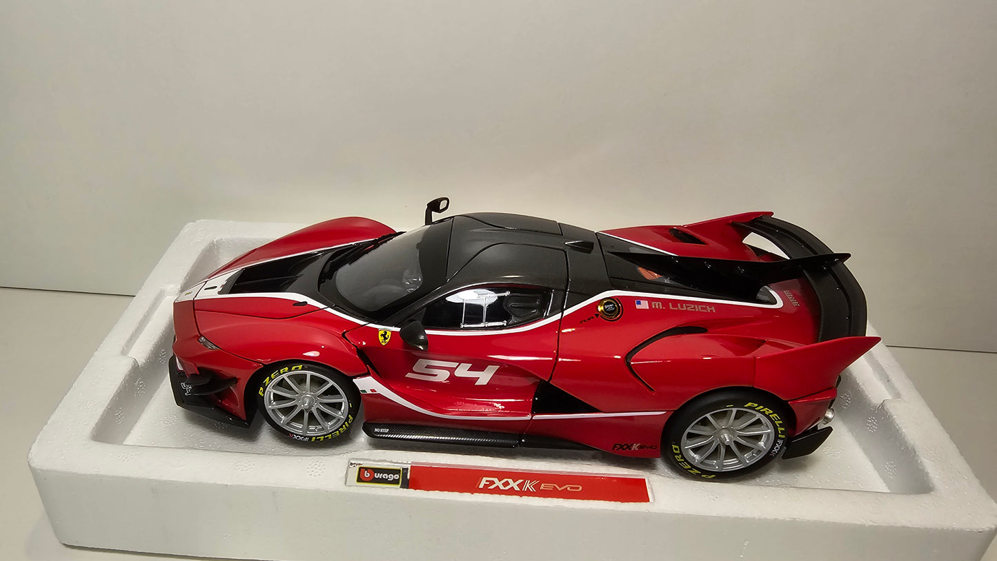 Ferrari FXXK EVO - Escala 1/18 - Burago