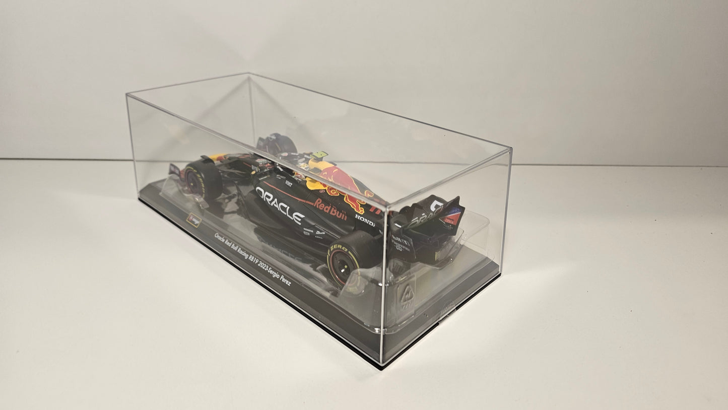 Red Bull Racing F1 RB19 #11 Sergio Perez 2023 - F1 Burago - Escala 1/24 c/acrílico