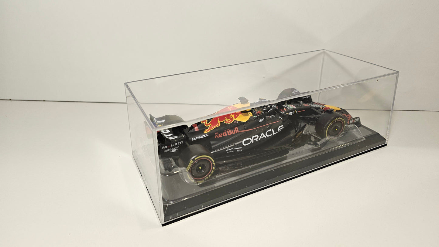 Red Bull Racing F1 RB19 #1 Max Verstappen 2023 - F1 Burago - Escala 1/24 c/acrílico