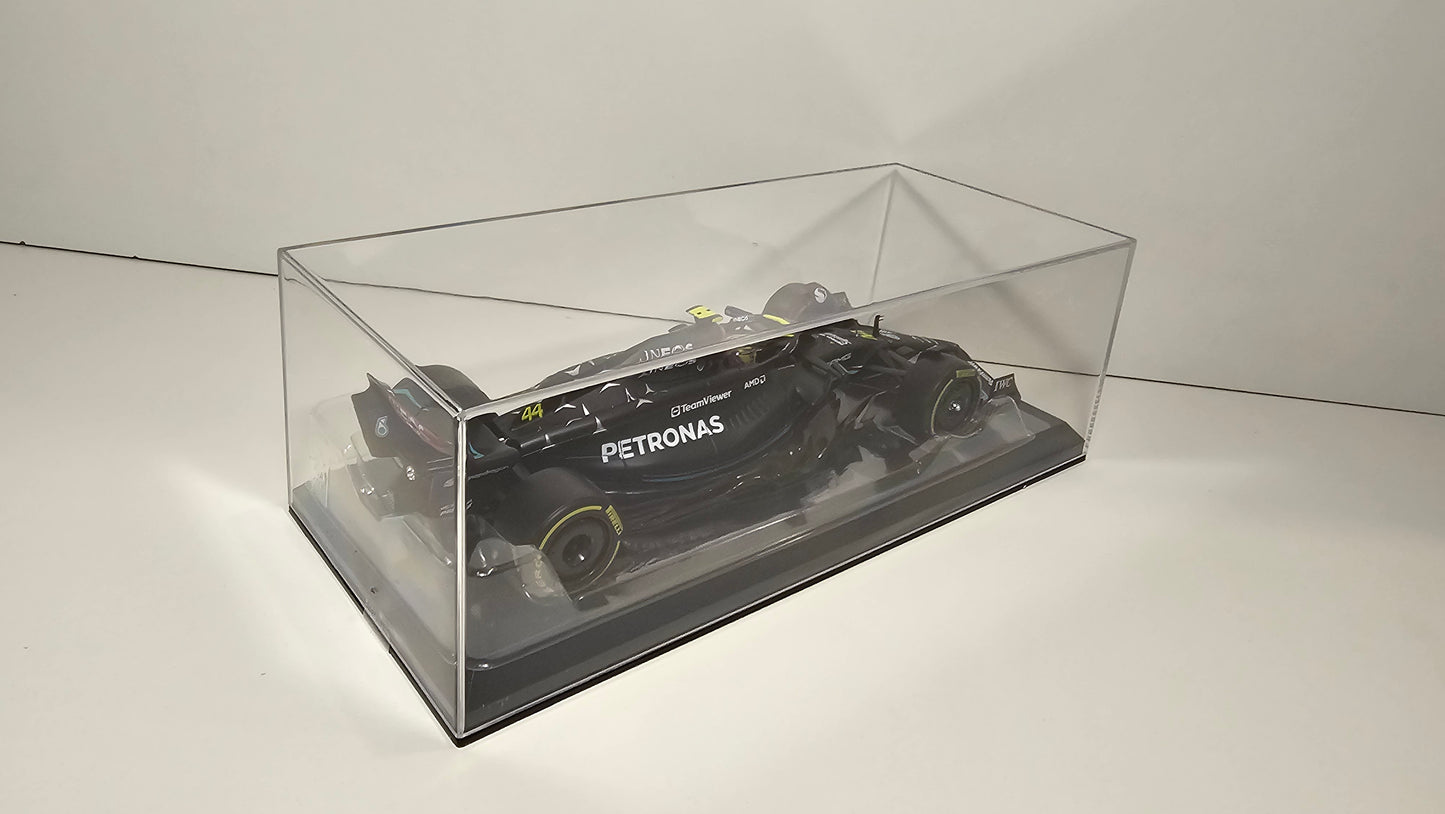 Mercedes AMG F1 W14 E Performance #44 L. Hamilton - 2023 - F1 Burago - Escala 1/24 c/acrílico