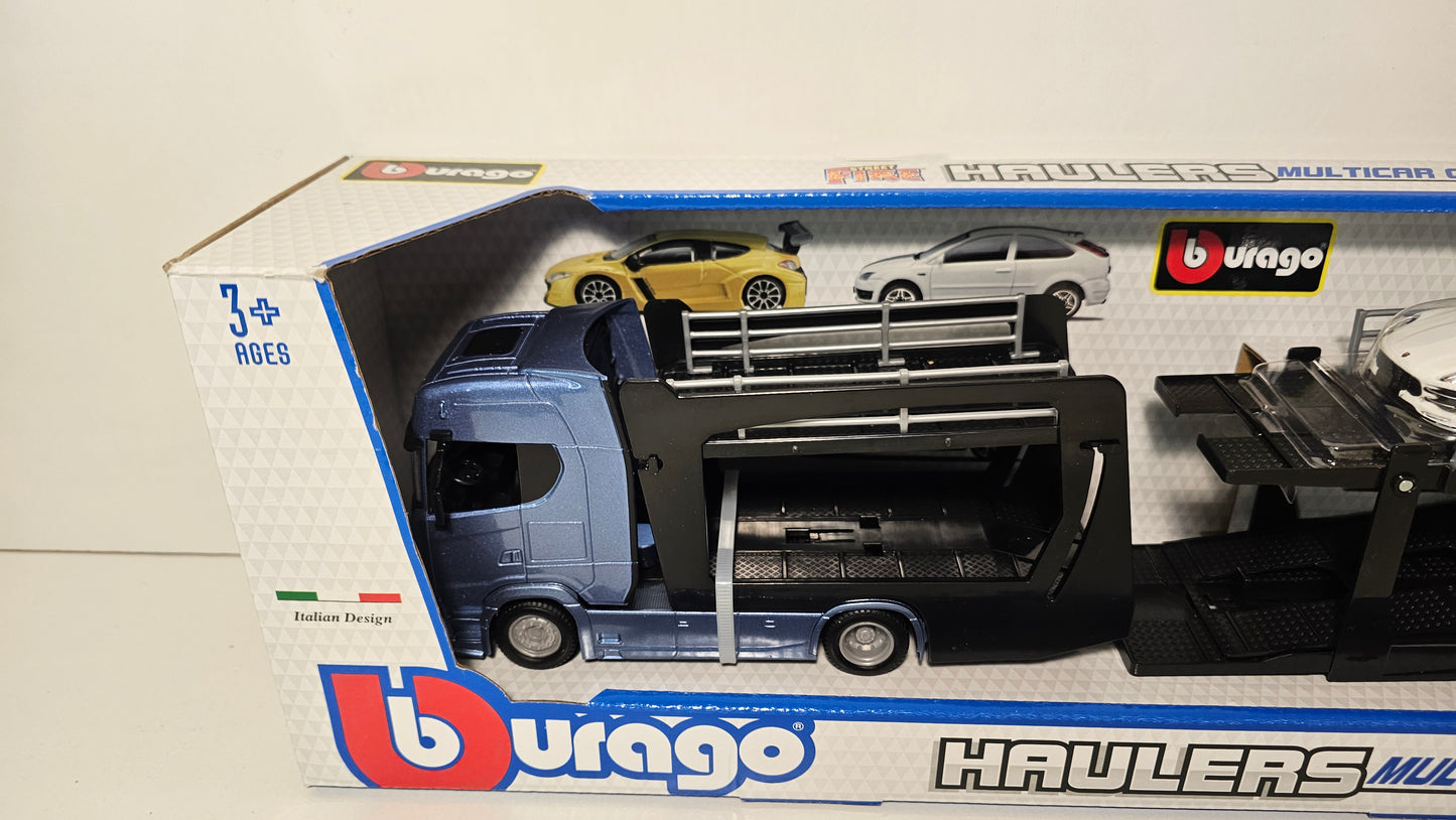 Camion Scania Mosquito con Auto de Regalo - Burago