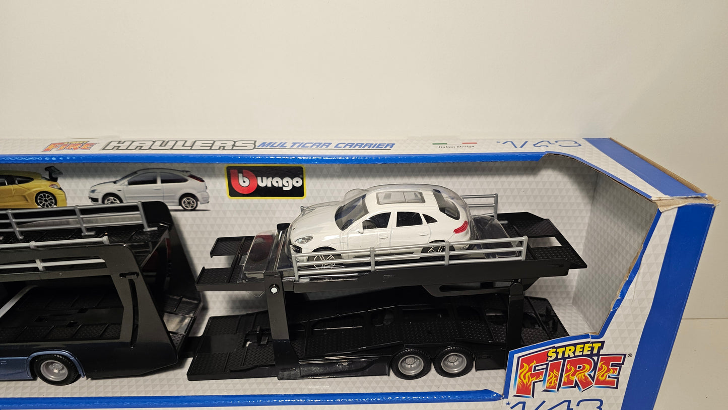 Camion Scania Mosquito con Auto de Regalo - Burago