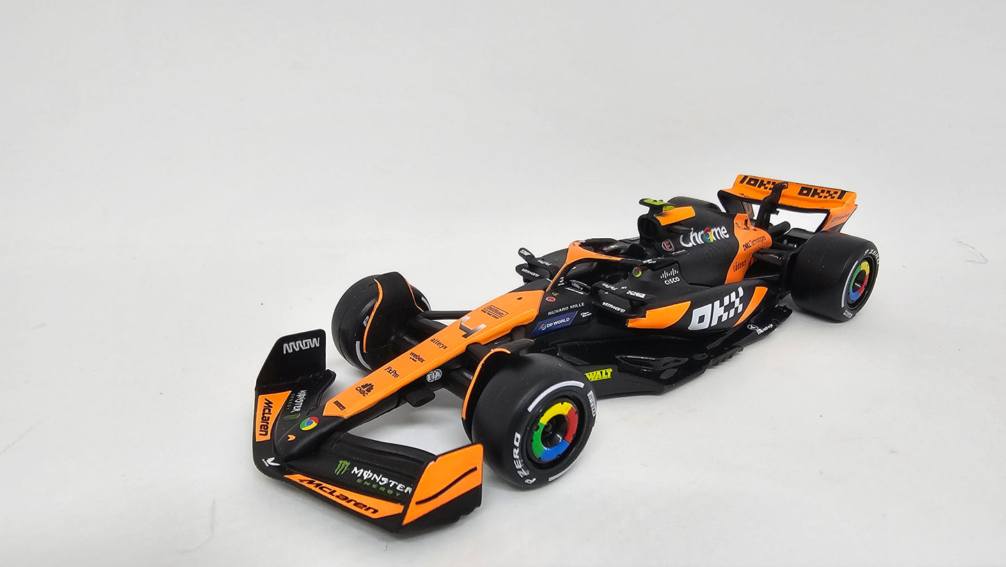 MCLAREN Formula 1 Team MCL38 #4 Lando Norris 2024 - F1 Burago Escala 1/43