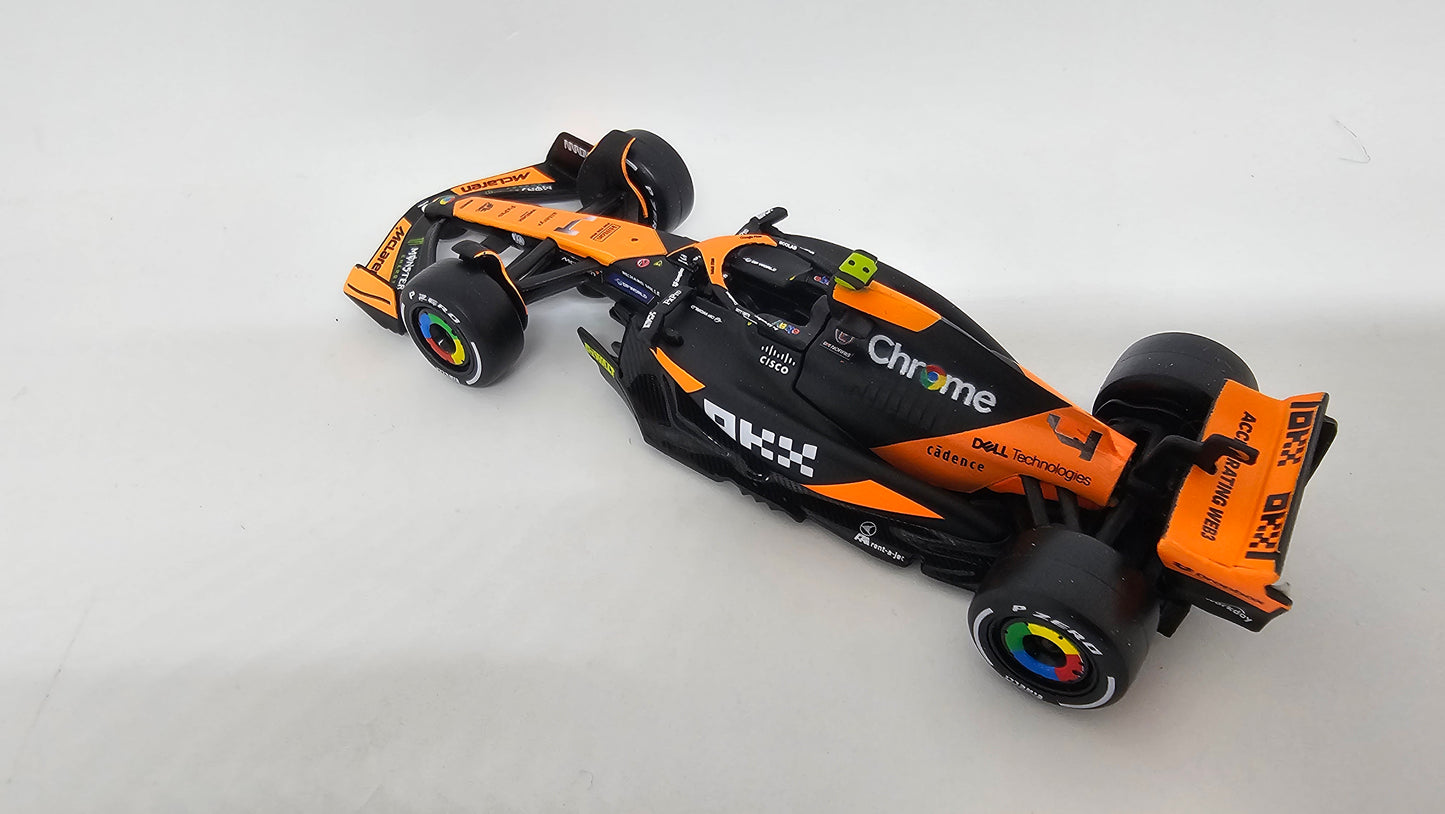 MCLAREN Formula 1 Team MCL38 #4 Lando Norris 2024 - F1 Burago Escala 1/43