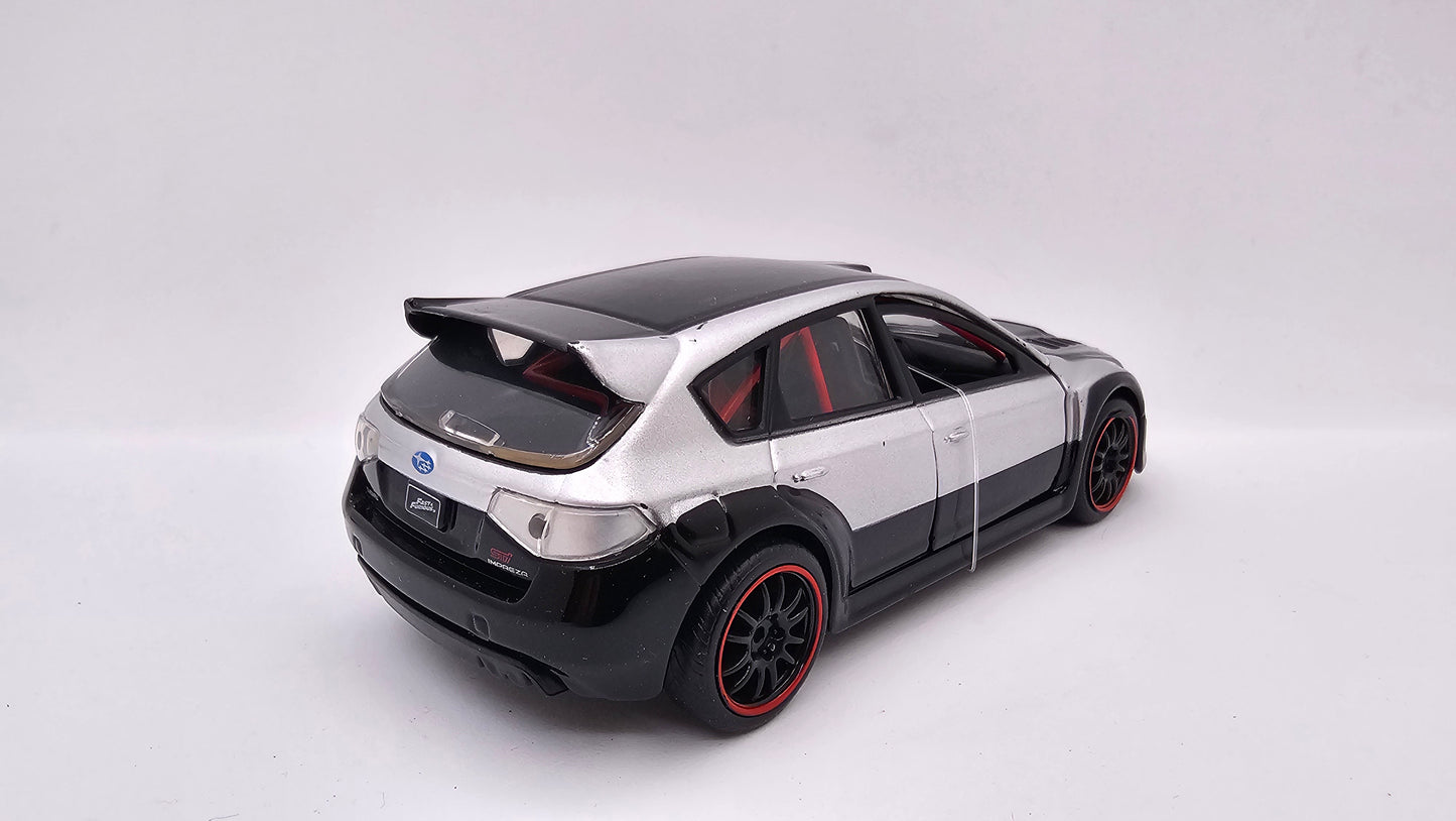 Subaru Impreza 2008 de Brian O´Conner - "RAPIDO Y FURIOSO 4" - Escala 1/32 - Jada