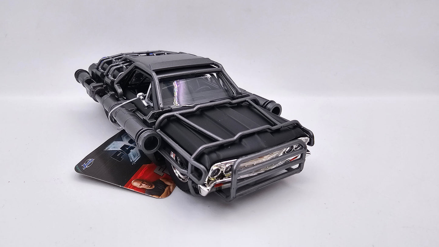 Chevrolet El Camino 1967 con Jaula - "RAPIDOS Y FURIOSOS X" - Escala 1/32 - Jada