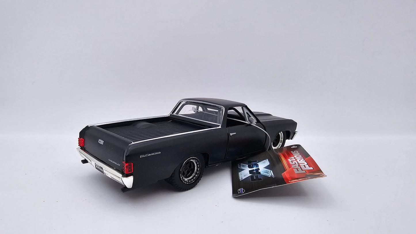 Chevrolet El Camino 1967 - "RAPIDOS Y FURIOSOS X" - Escala 1/32 - Jada