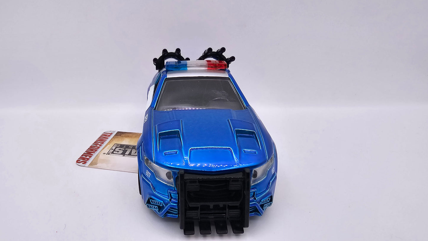 Auto de Policia Mustang Barricada - Transformers 5 - Escala 1/32 - Jada