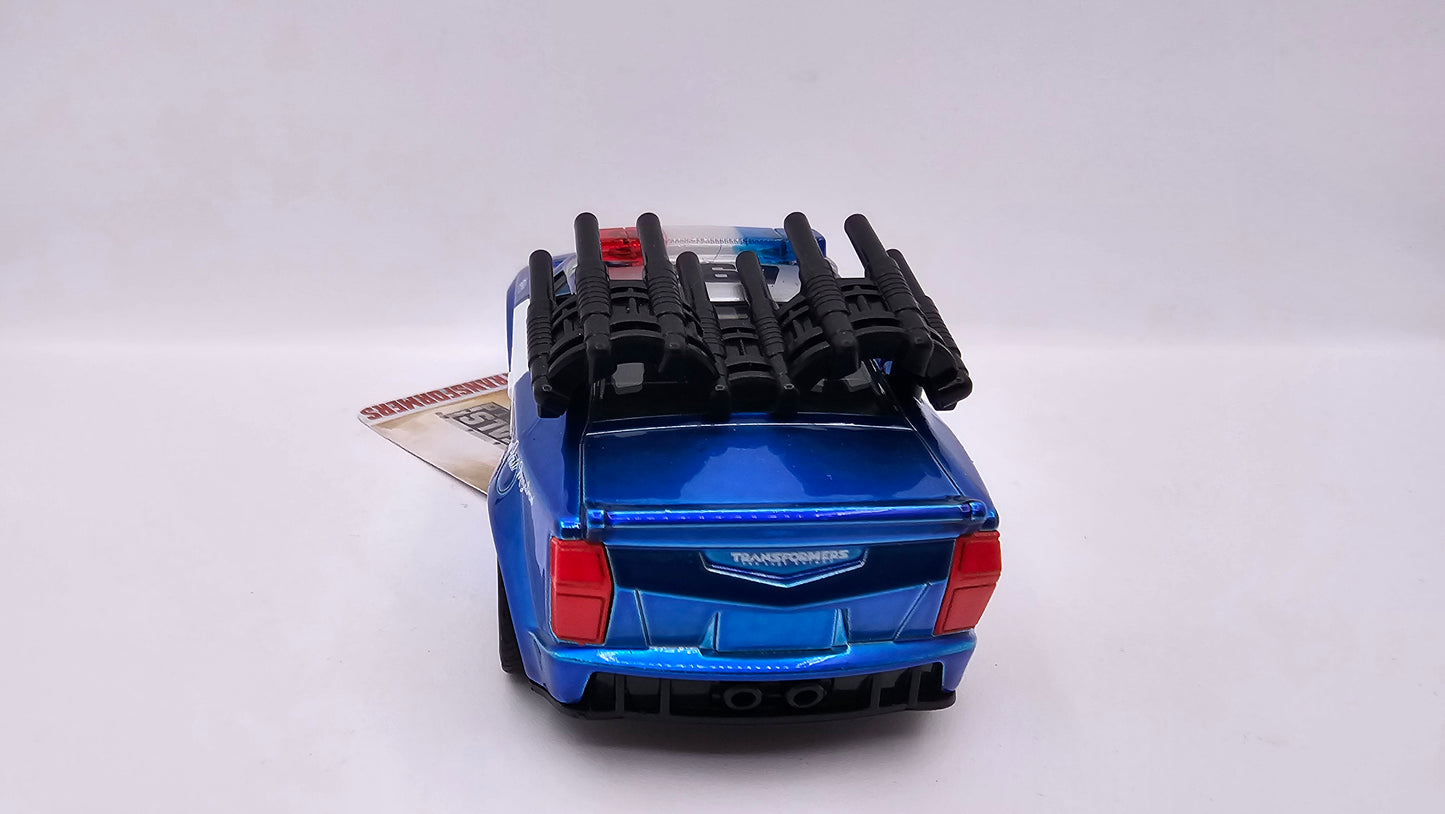 Auto de Policia Mustang Barricada - Transformers 5 - Escala 1/32 - Jada