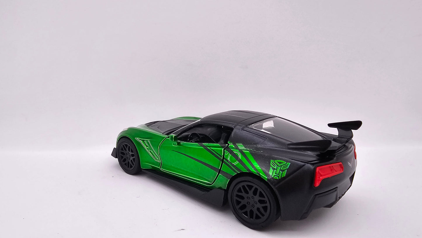 Chevrolet Corvette 2016 "Crosshairs" - Transformers 5 - Escala 1/32 - Jada